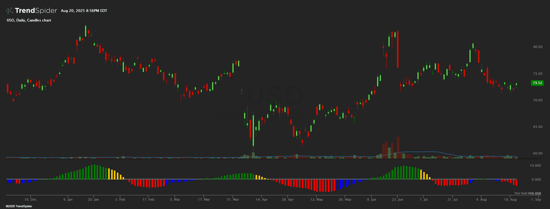 Relative Rotation Histogram (RRH) | TrendSpider Store