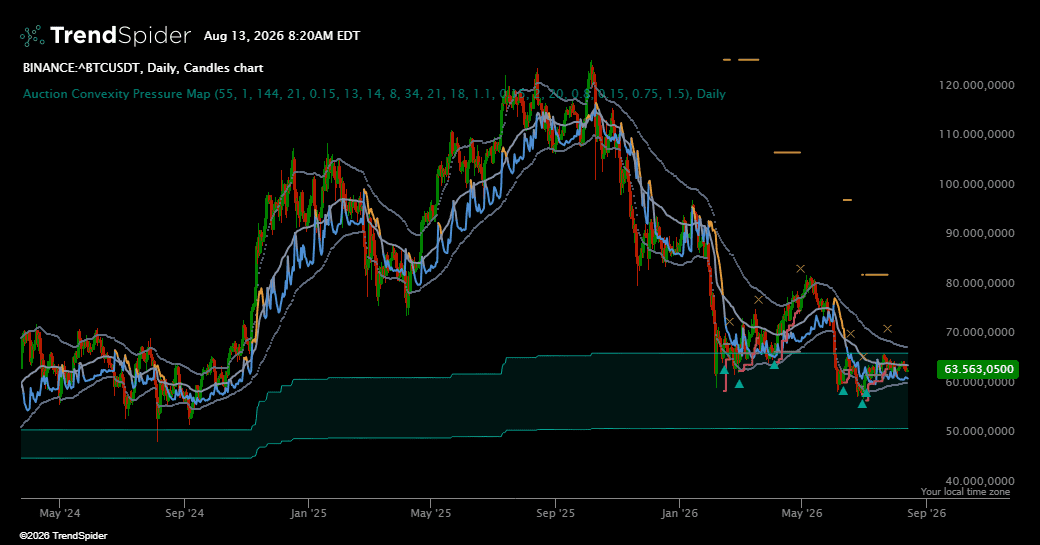 Screenshot of Auction Convexity Pressure Map indicator